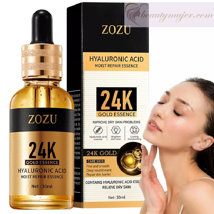 Serum Hidratante Gold 24k Ácido Hialurónico