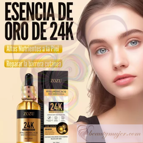 Serum Hidratante Gold 24k Ácido Hialurónico