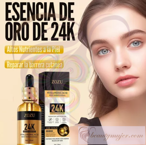 Serum Hidratante Gold 24k Ácido Hialurónico
