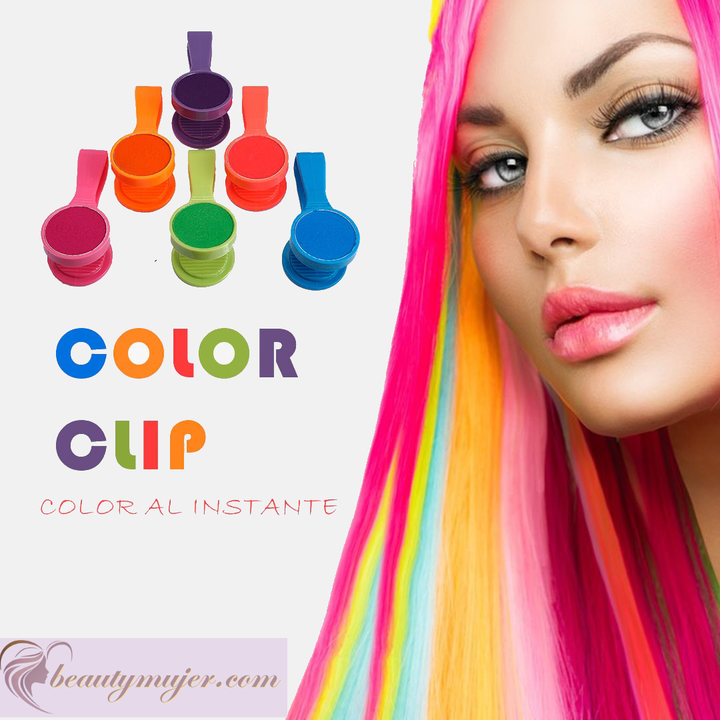 Clip Mágico para Dar Color al Cabello