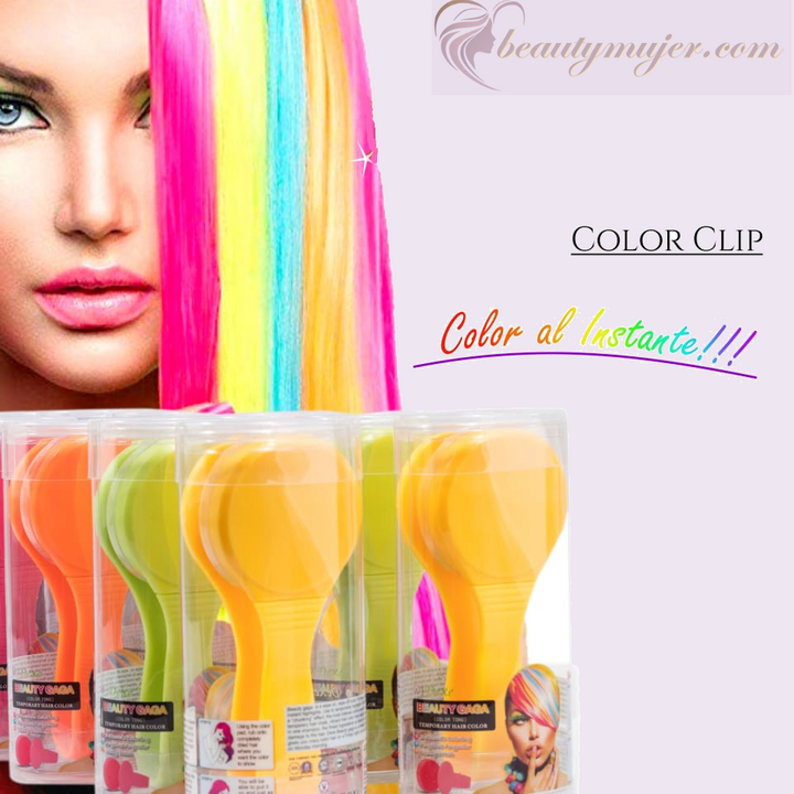 Clip Mágico para Dar Color al Cabello
