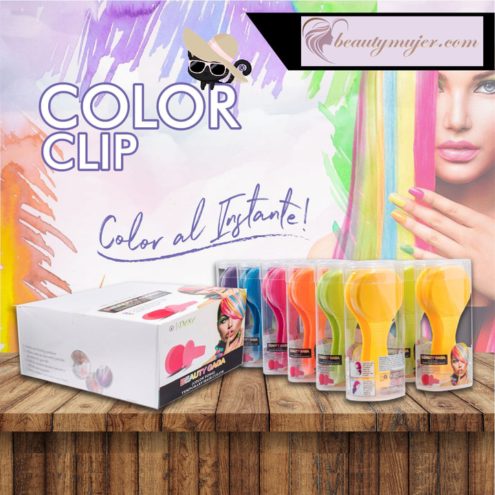 Clip Mágico para Dar Color al Cabello