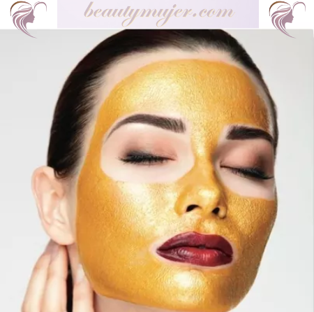 Mascarilla Dorada con Colágeno de Oro
